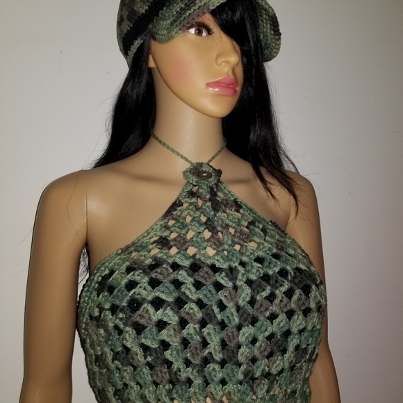 Crochet halter top - Picture 5 of 6
